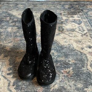 Old Navy Black Sequin Women's Boots